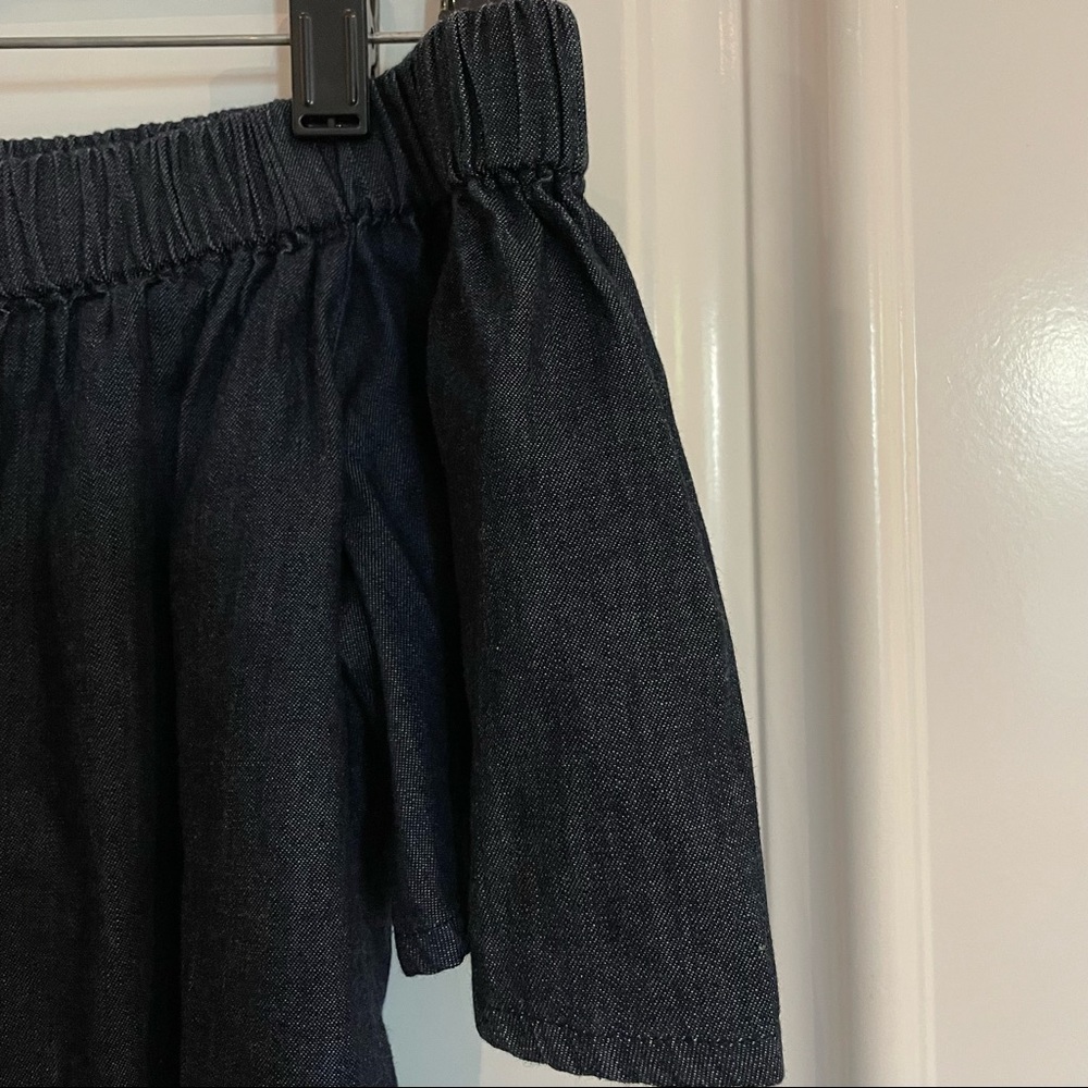 Lilya Denim Off the Shoulder Top (Small) - Picture 7 of 10